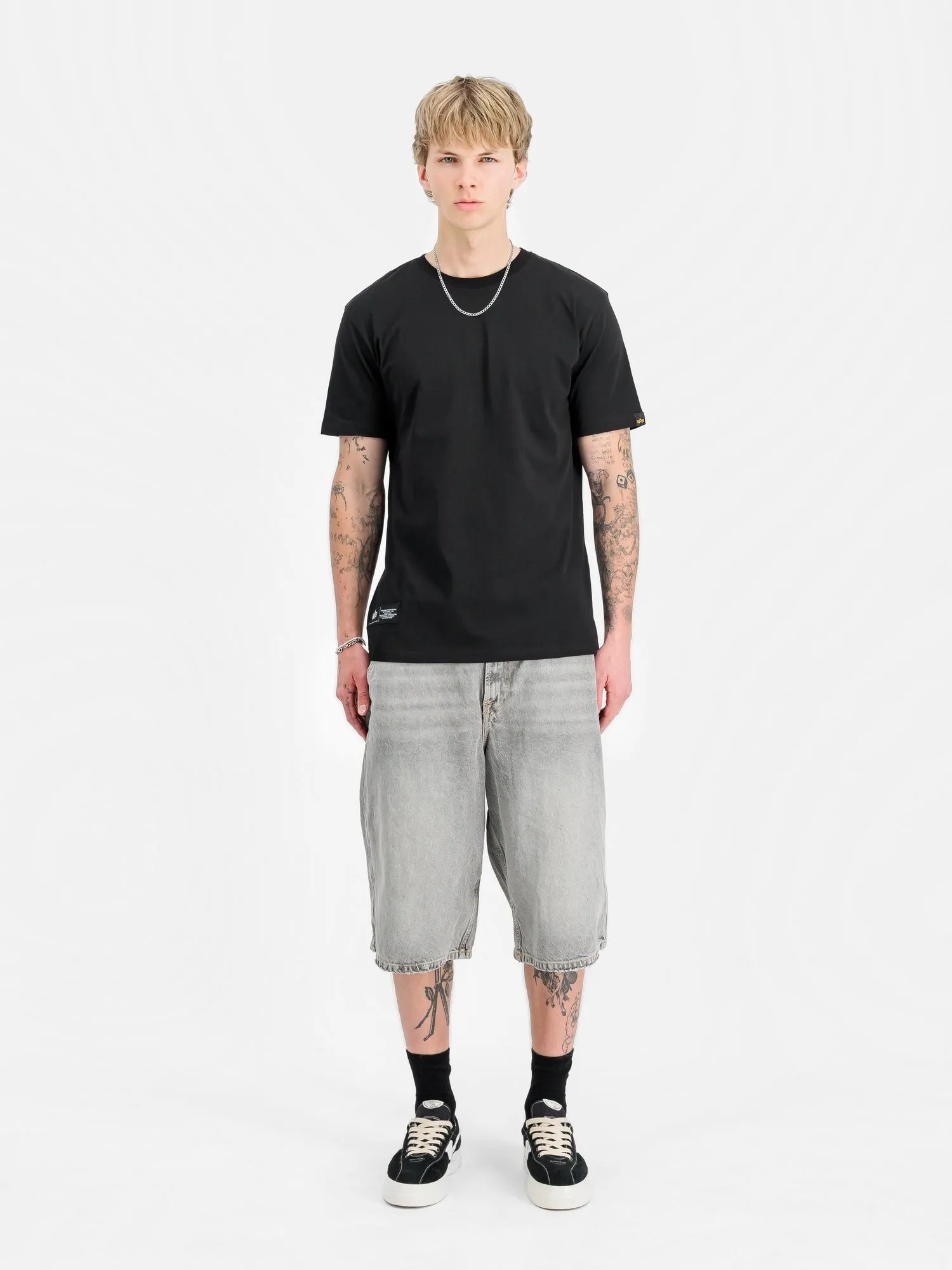 ALPHA INDUSTRIES LABEL BACKPRINT T-SHIRT