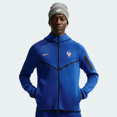 NIKE FFF TECH FLEECE WINDRUNNER MENS FULL ZIP HOODIE
