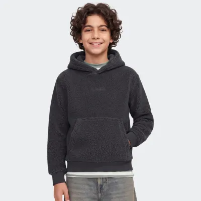JACK & JONES NORREBRO EMB TEDDY SWEAT HOOD JUNIOR