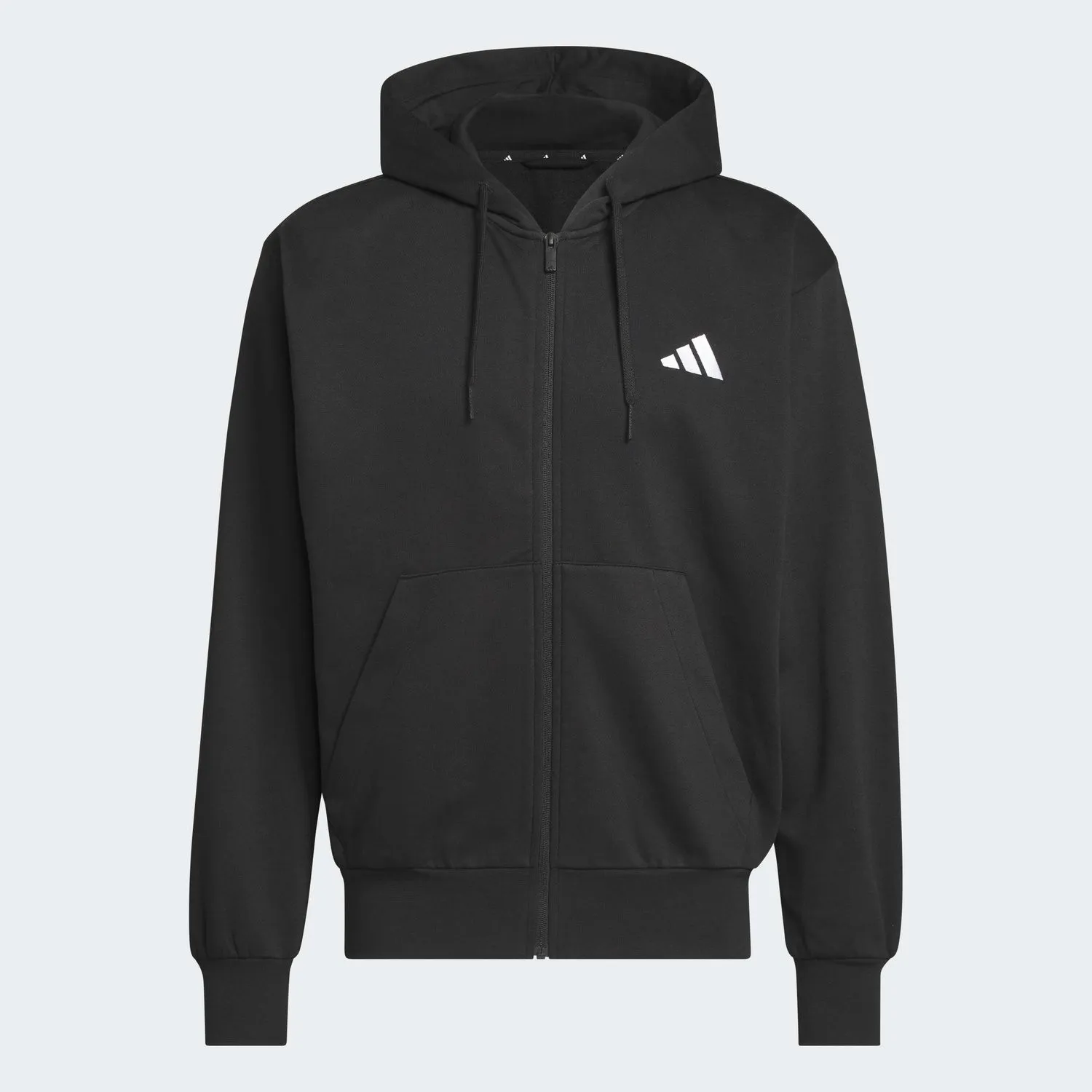 ADIDAS MENS FEELCOZY ZIP HOODIE
