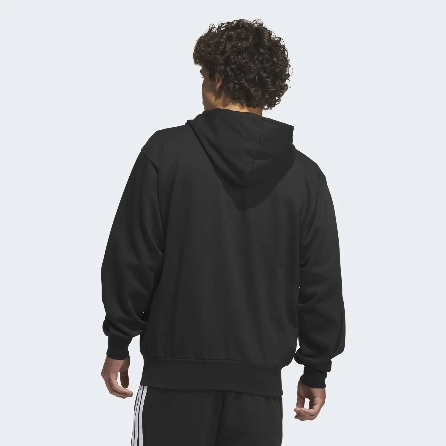 ADIDAS MENS FEELCOZY ZIP HOODIE