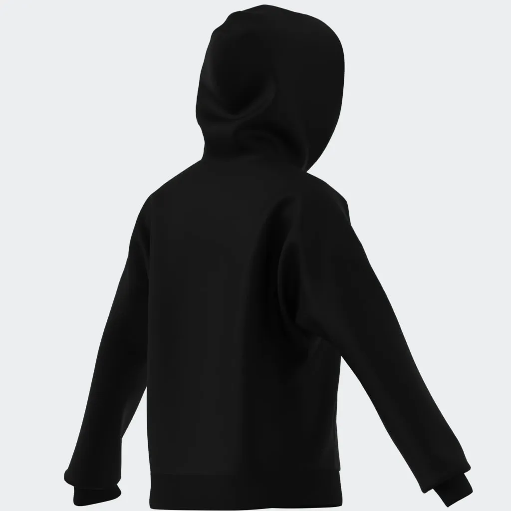 ADIDAS WOMENS SMALL LOGO FRENCH TERRY HOODIE
