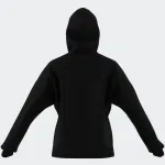 ADIDAS WOMENS SMALL LOGO FRENCH TERRY HOODIE