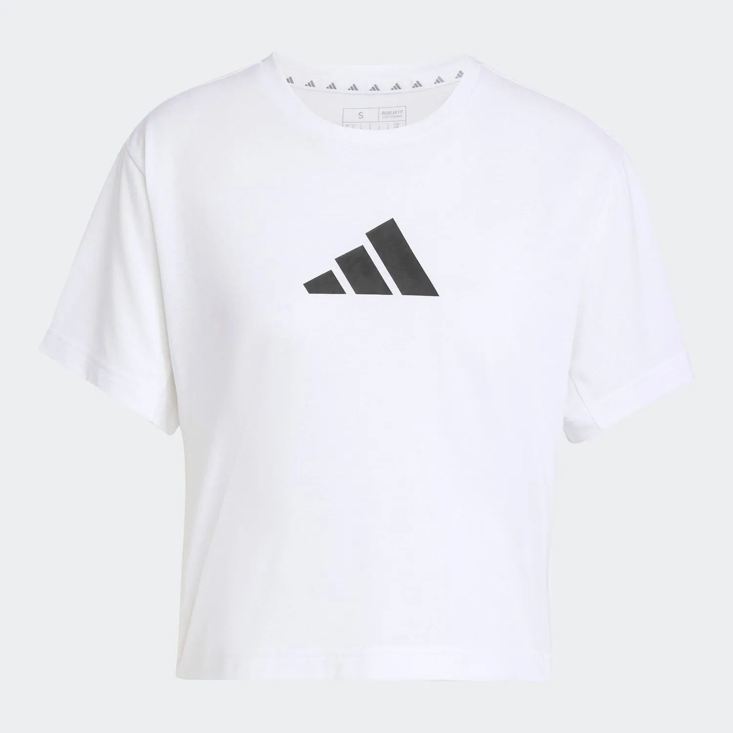 ADIDAS WORKOUT ESSENTIALS BIG LOGO TEE