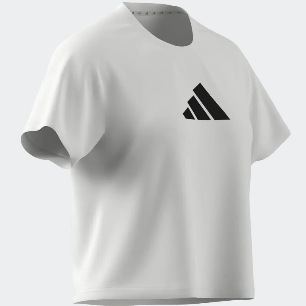 ADIDAS WORKOUT ESSENTIALS BIG LOGO TEE