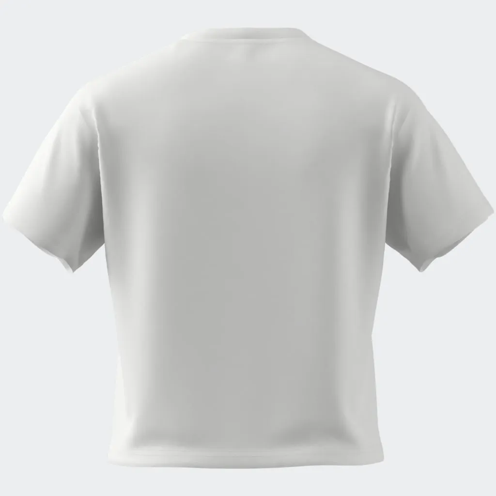 ADIDAS WORKOUT ESSENTIALS BIG LOGO TEE