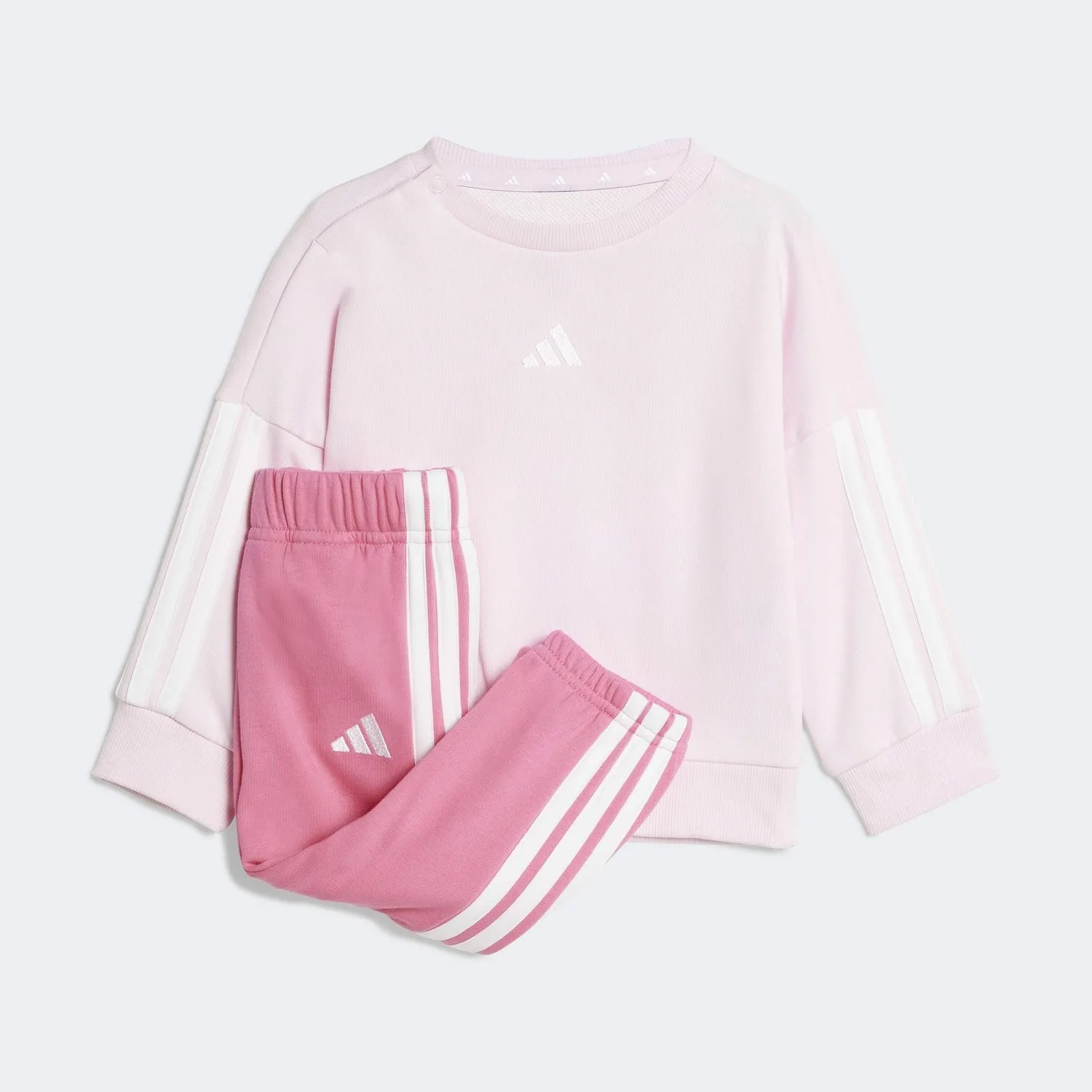 ADIDAS INFANTS 3 STRIPES FRENCH TERRY SET