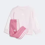 ADIDAS INFANTS 3 STRIPES FRENCH TERRY SET