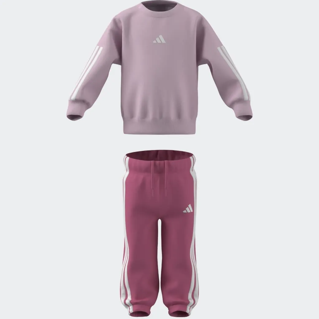 ADIDAS INFANTS 3 STRIPES FRENCH TERRY SET
