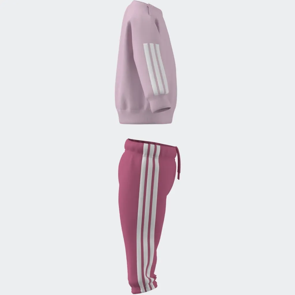 ADIDAS INFANTS 3 STRIPES FRENCH TERRY SET