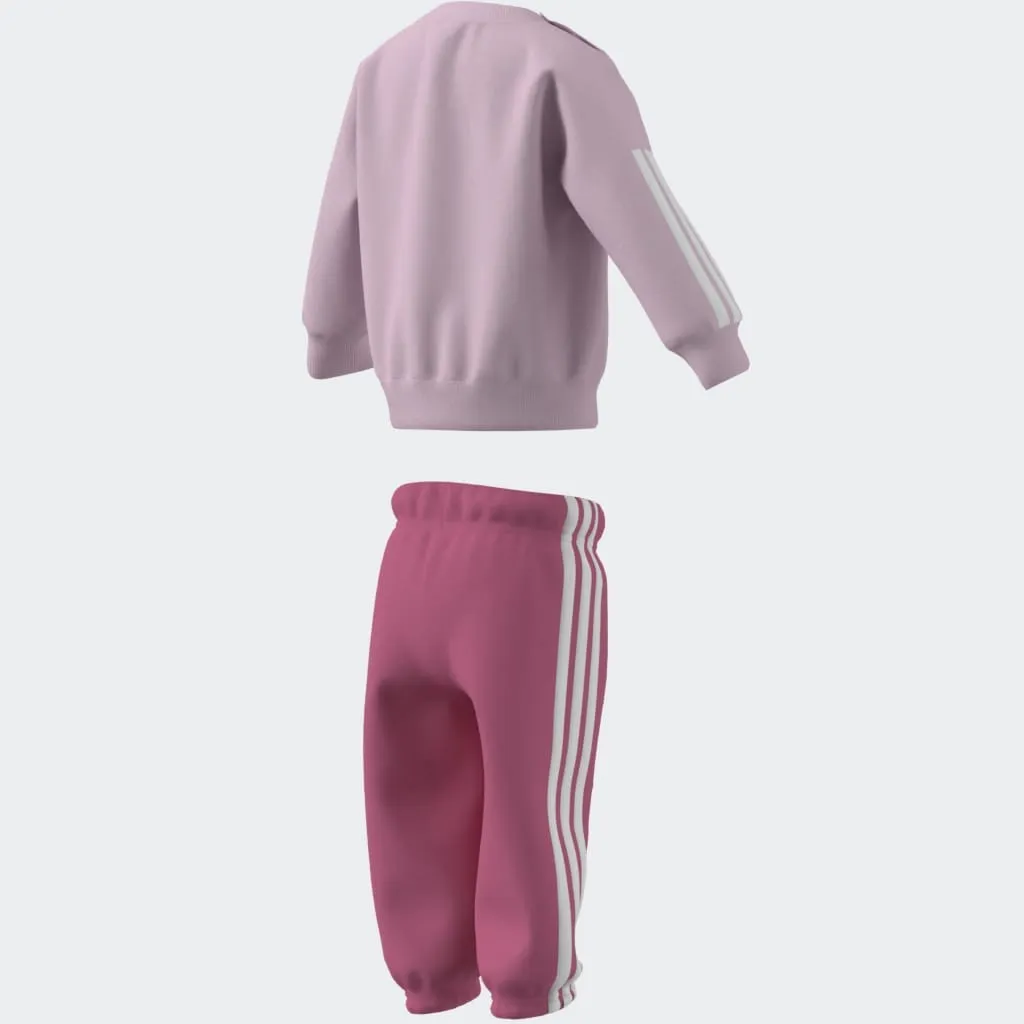 ADIDAS INFANTS 3 STRIPES FRENCH TERRY SET