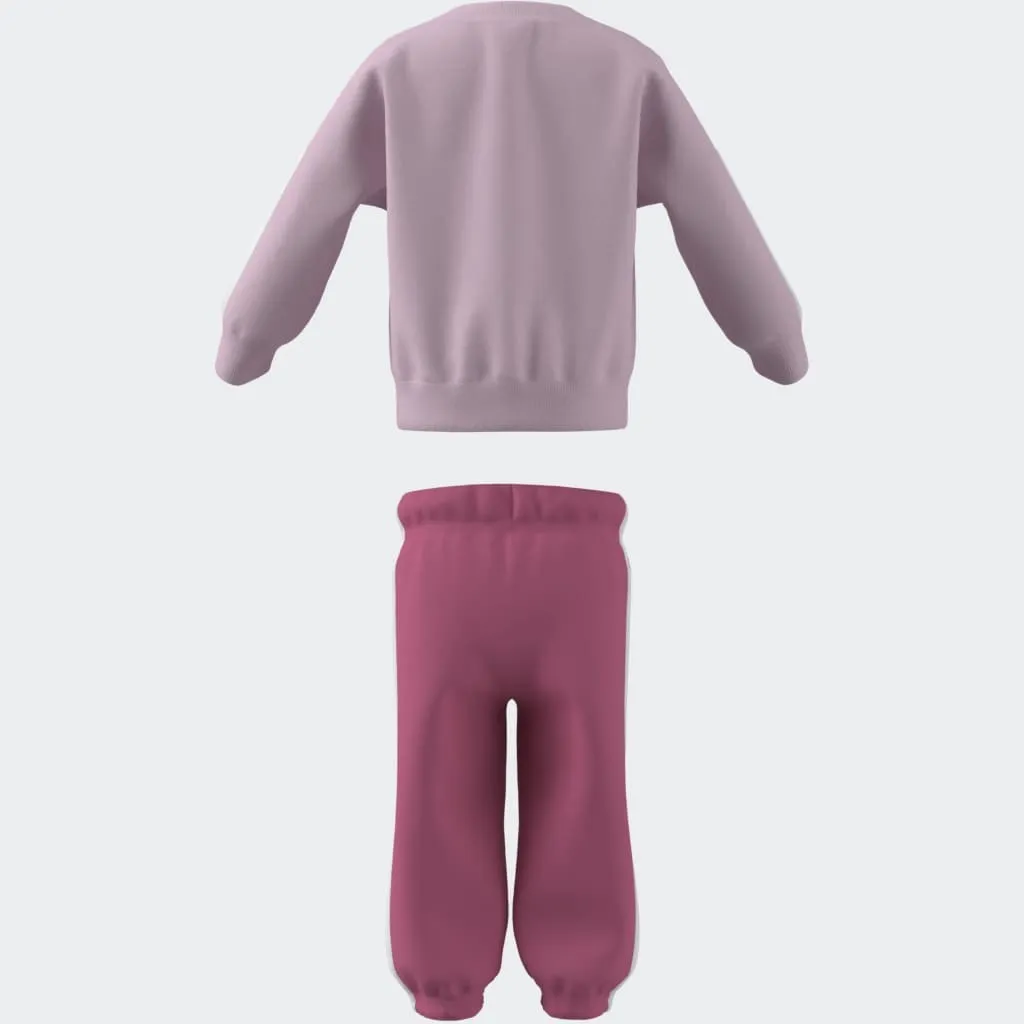 ADIDAS INFANTS 3 STRIPES FRENCH TERRY SET