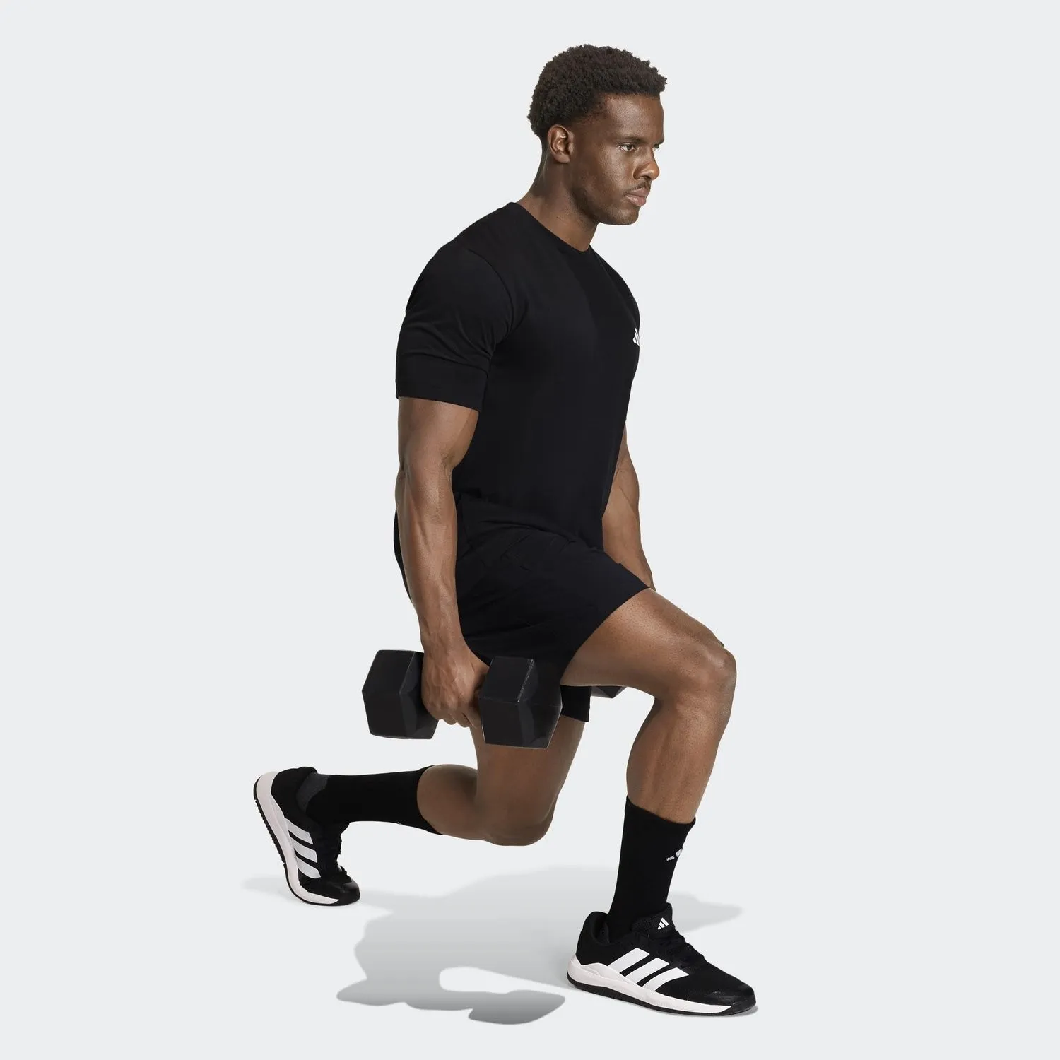 ADIDAS WORKOUT ESSENTIALS BASE TEE