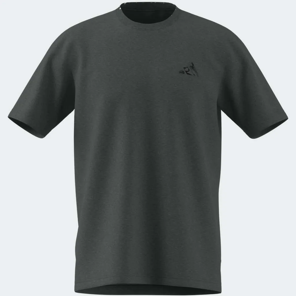 ADIDAS MENS CAMO EMBROYDERY LOGO TEE