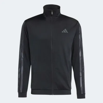 ADIDAS MENS 3 STRIPES CAMO TRACK TOP