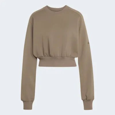ADIDAS WOMENS ALL SEAZONS SMALL LOGO SWEAT