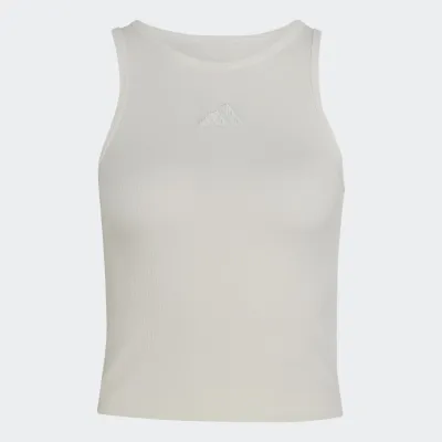ADIDAS WOMENS KIT SMALL LOGO RIB TANK