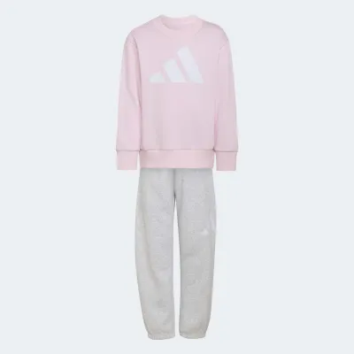 ADIDAS LITTLE KIDS BIG LOGO FLEECE SET