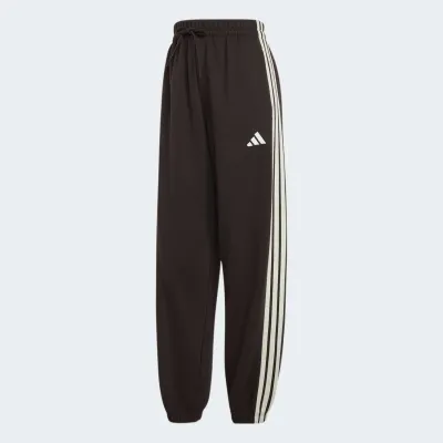 ADIDAS WOMENS 3 STRIPES FLEECE CUF PANT