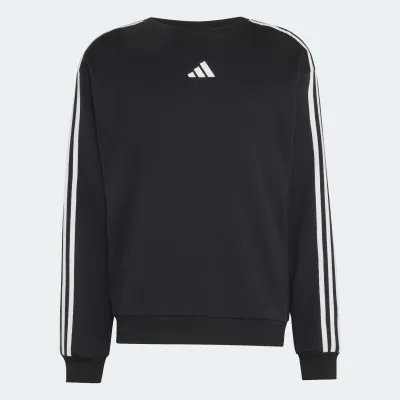 ADIDAS MENS 3 STRIPES FRENCH TERRY SWEAT