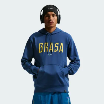 NIKE BRAZIL CLUB MENS HOODIE